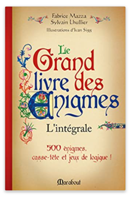 Couverture du livre "Le Grand Livre des Enigmes" à offrir aux fans d'histoire