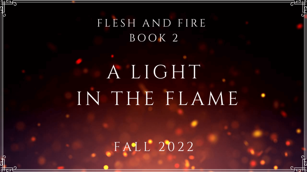 Book title : A light in the flame