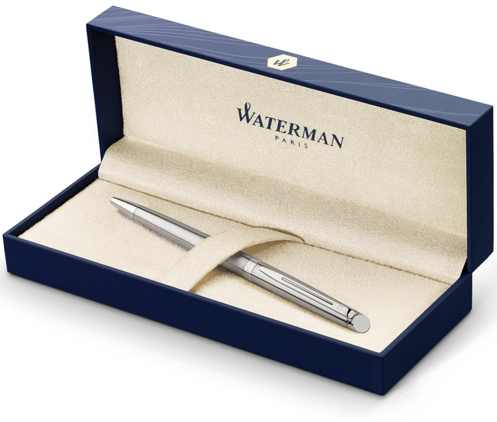 Idée cadeau prof : un beau stylo de la marque "Waterman".